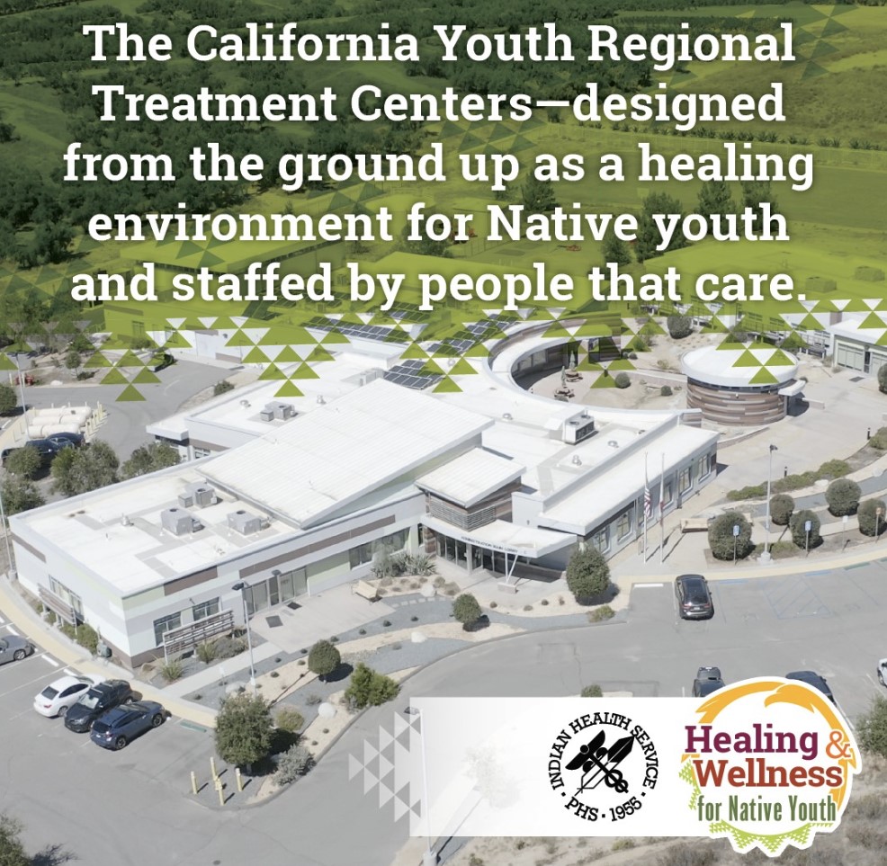graphic of a regional treatment center in California